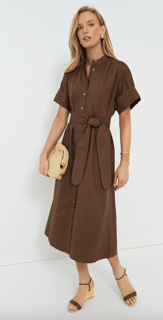 Trending Brown Dresses You're Sure To Love 50 is not old Tania Stephens fashion blogger tuckernuck